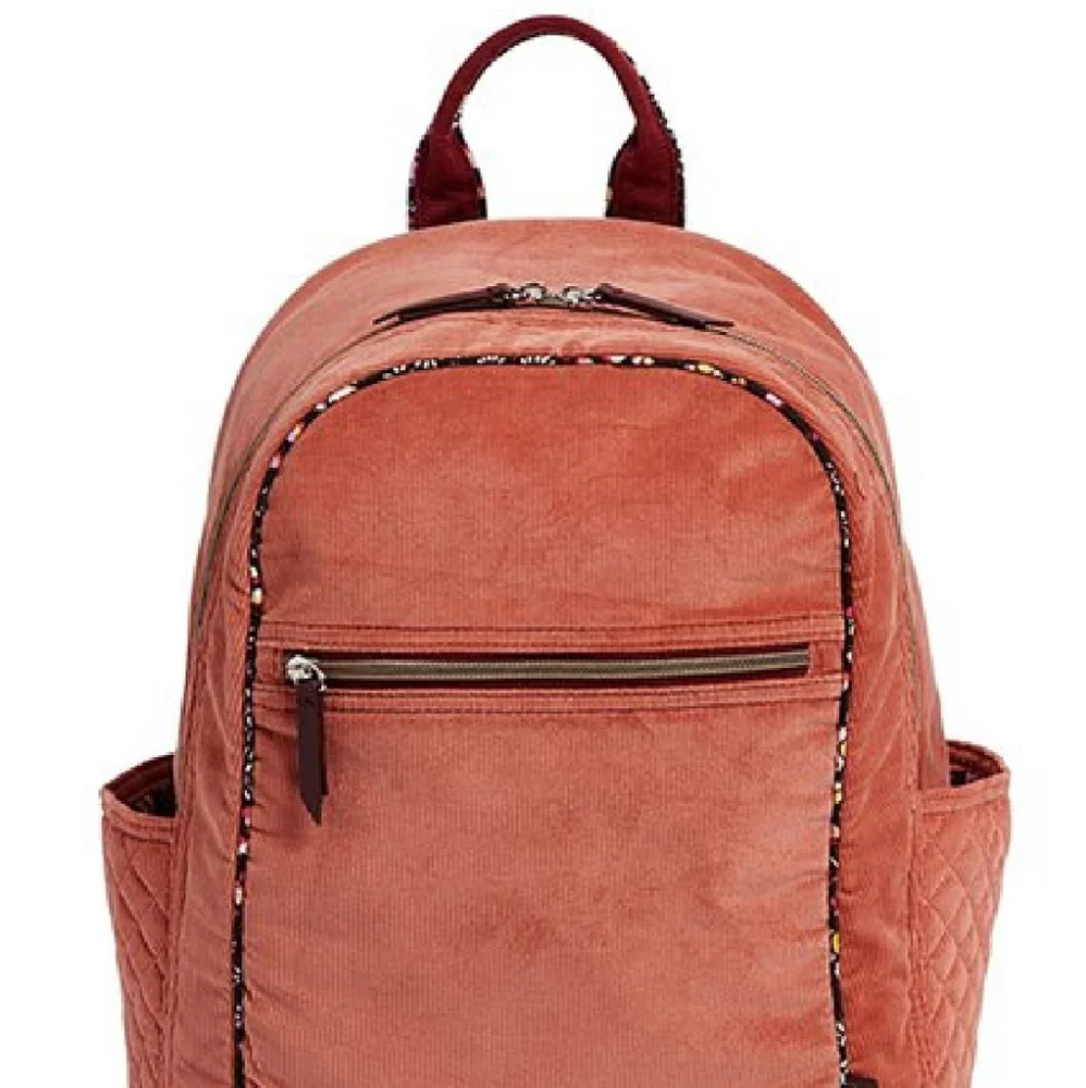 NEW Vera Bradley VBU Backpack in Blush Fig